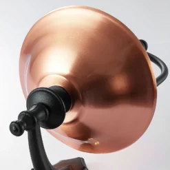 Aplique de exterior Lindby Clint, cobre, luz hacia abajo, IP44