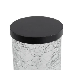 Aplique de exterior Lindby Gavros, negro, aluminio, sensor