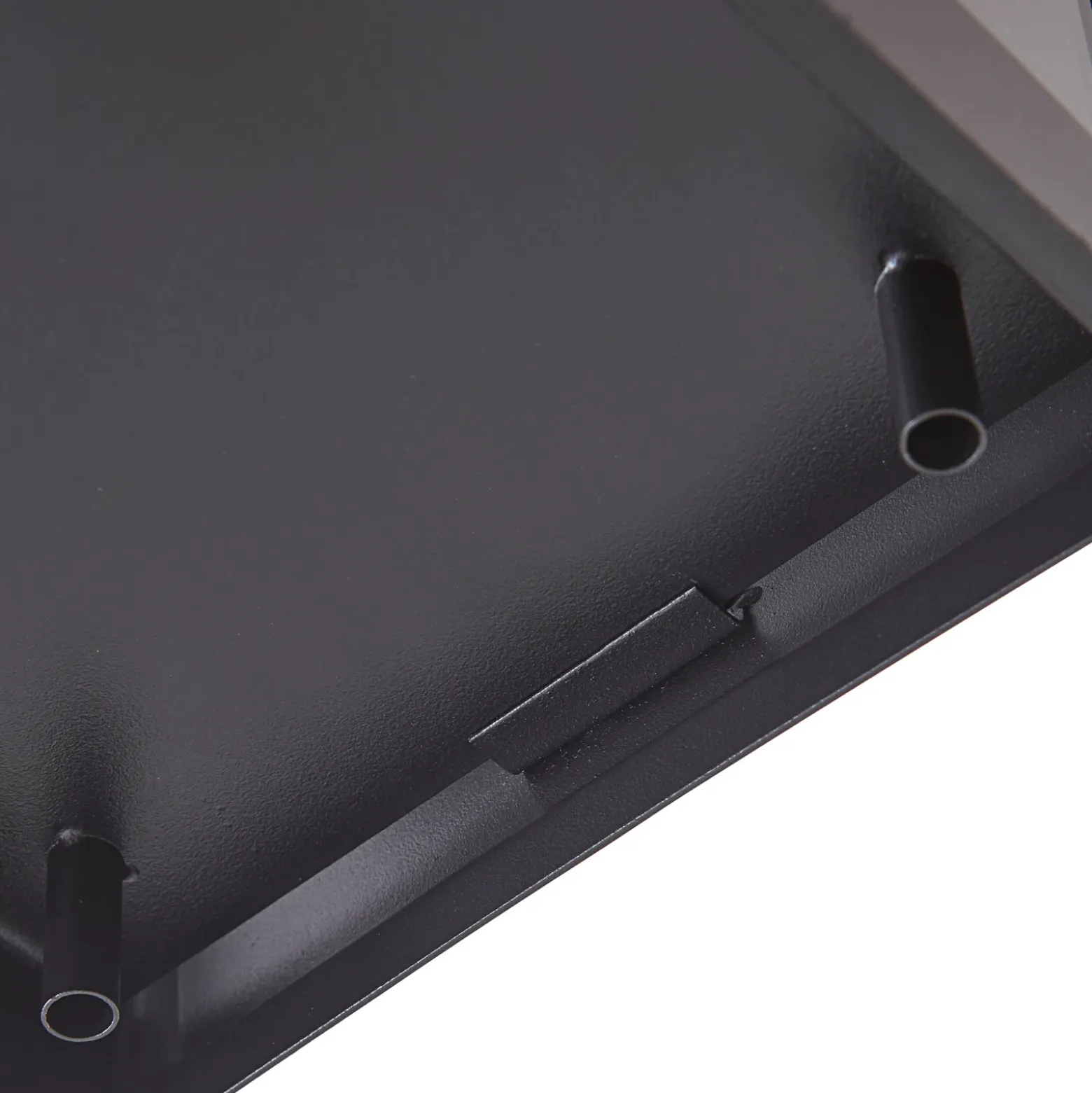 Aplique de exterior Lindby Ilana, negro, sensor, IP44, E27