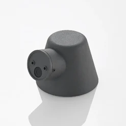 Aplique de exterior Lindby Ileyna, antracita, metal, 15 cm