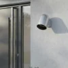 Aplique de exterior Lindby Lupil, aluminio, metal, GU10, IP44