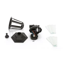 Aplique de exterior Lindby Nane, con sensor, farol, resistente al agua salada
