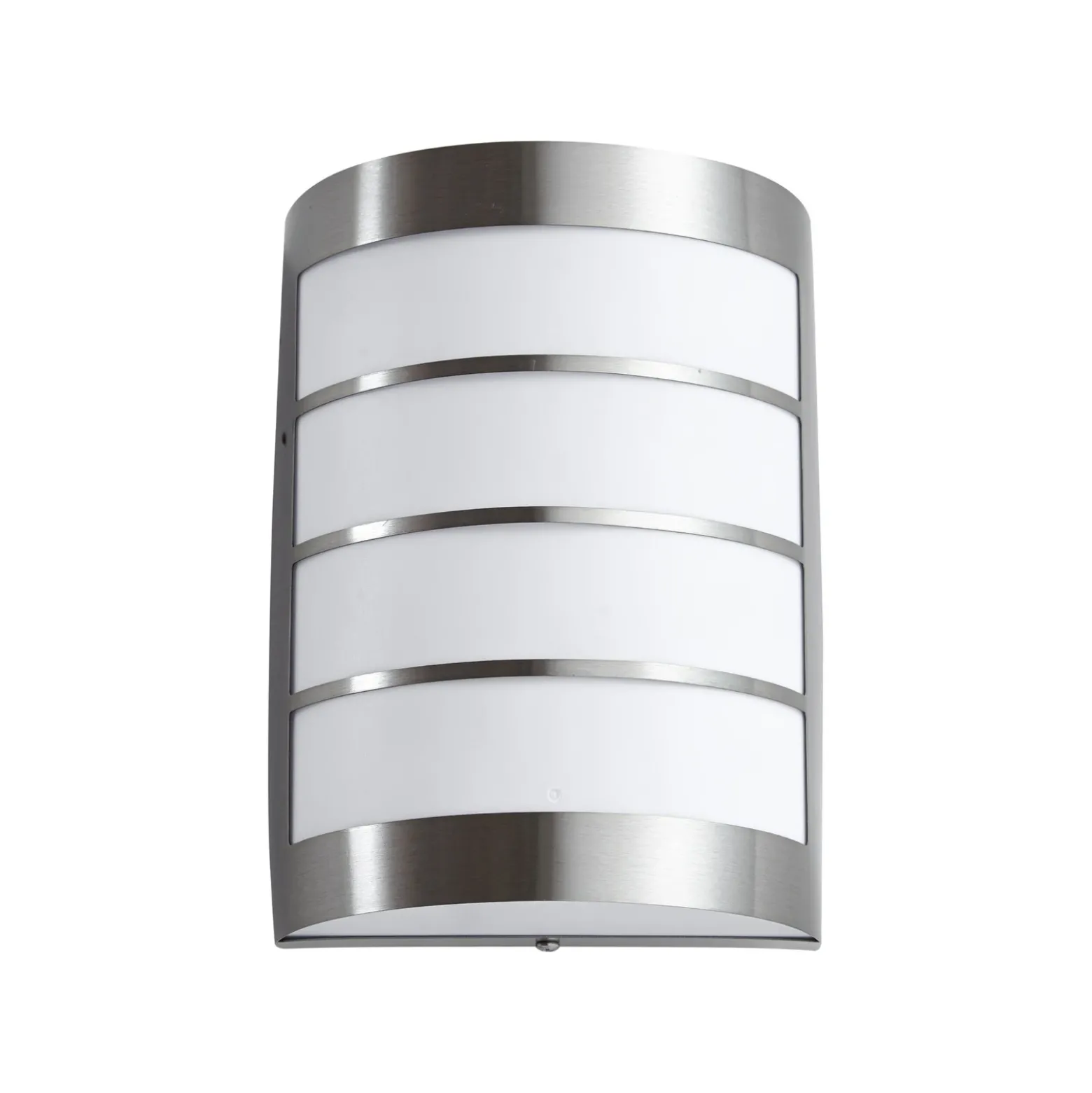 Aplique de exterior Lindby Noyan, 22 cm, acero inoxidable, IP44, E27