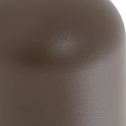 Aplique de exterior Lindby Pilva, marrón, metal, IP44, E27