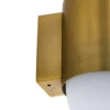 Aplique de exterior Lindby Pilva, latón, metal, IP44, E27