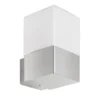 Aplique de exterior Linus, acero inoxidable sin sensor