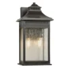 Aplique de exterior Livingston medium, alto 35,6cm
