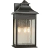 Aplique de exterior Livingston grande, alto 42cm