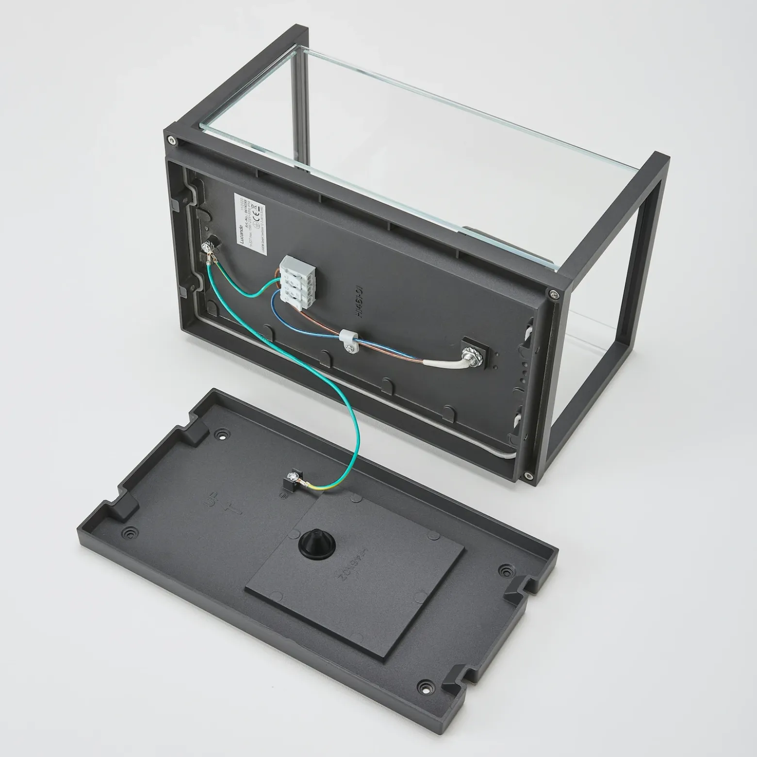 Aplique de exterior Lucande Annalea, 30 cm, 1 luz, IP54