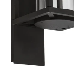 Aplique de exterior Lucande Ferda, portalámpara inferior antracita IP44