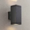 Aplique de exterior Lucande Stani, E27, 2 luces