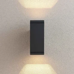 Aplique de exterior Lucande Stani, E27, 2 luces