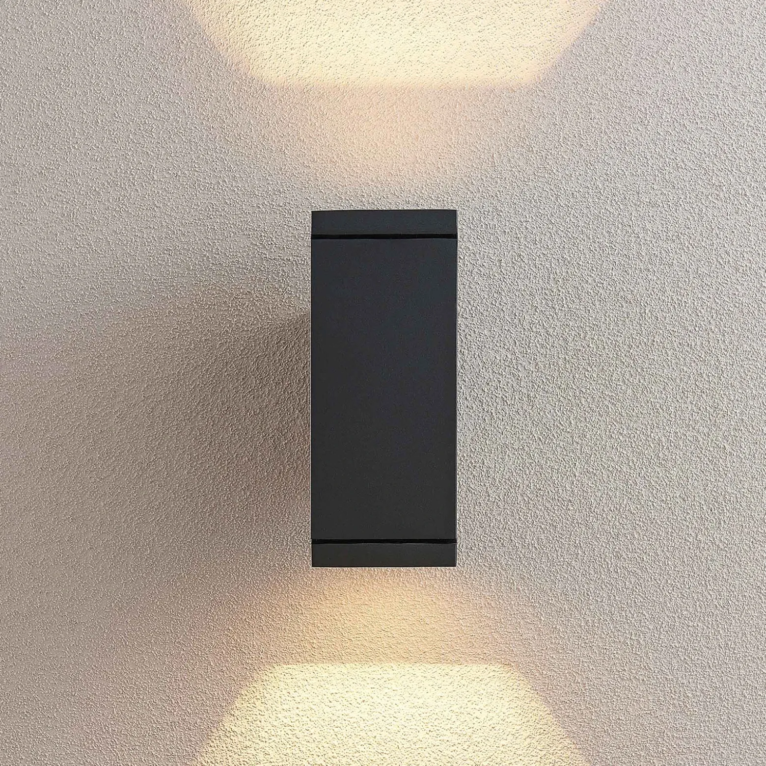 Aplique de exterior Lucande Stani, E27, 2 luces