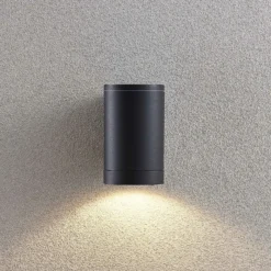 Aplique de exterior Lucande Thomke, 1 luz, aluminio antracita
