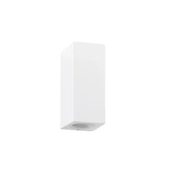 Aplique de exterior Lucande Xava, luz hacia arriba/abajo, blanca, 2 luces, GU10