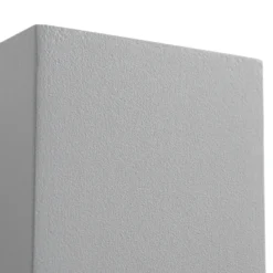 Aplique de exterior Lucande Xava, luz hacia arriba/abajo, gris, 2 luces, GU10