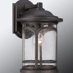 Aplique de exterior Marblehead, altura 37 cm