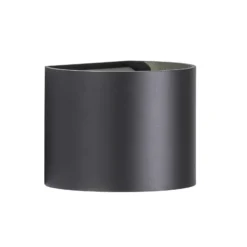 Aplique de exterior Matteo LED, negro, ancho 14 cm, 2 luces.