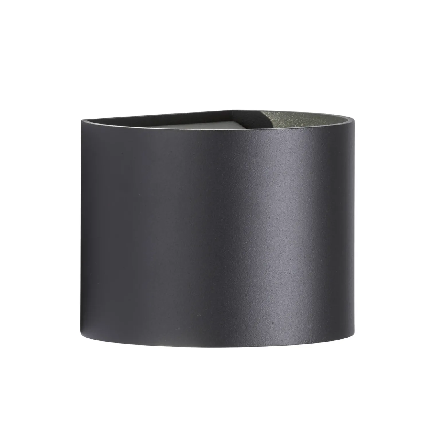 Aplique de exterior Matteo LED, negro, ancho 14 cm, 2 luces.