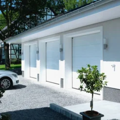 Aplique de exterior Mite con downlight