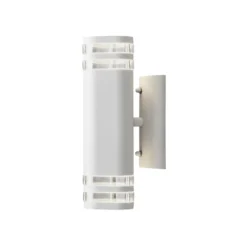 Aplique de exterior Modena, 2 luces, blanco