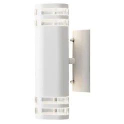 Aplique de exterior Modena, 2 luces, blanco