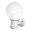 Aplique de exterior Nemi sensor movimiento, blanco