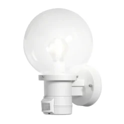 Aplique de exterior Nemi sensor movimiento, blanco