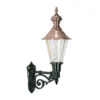 Aplique de exterior Nostalgic Edam M, verde/cobre