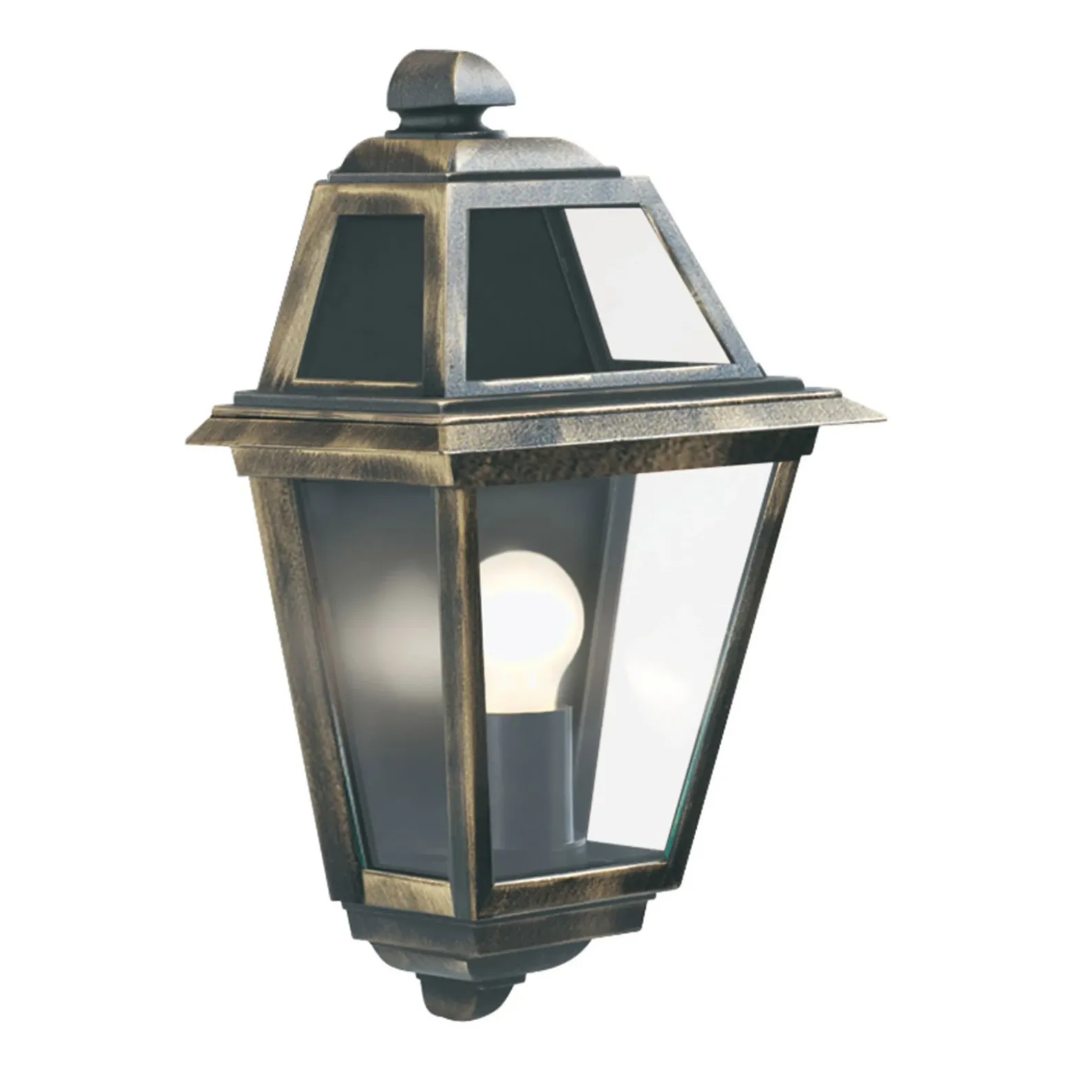 Aplique de exterior Nueva Orleans, medio farol