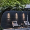 Aplique de exterior Offshore, IP44, negro