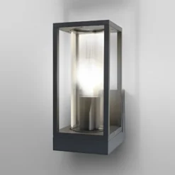 Aplique de exterior OSRAM ENDURA CLASSIC FRAME, gris oscuro IP44