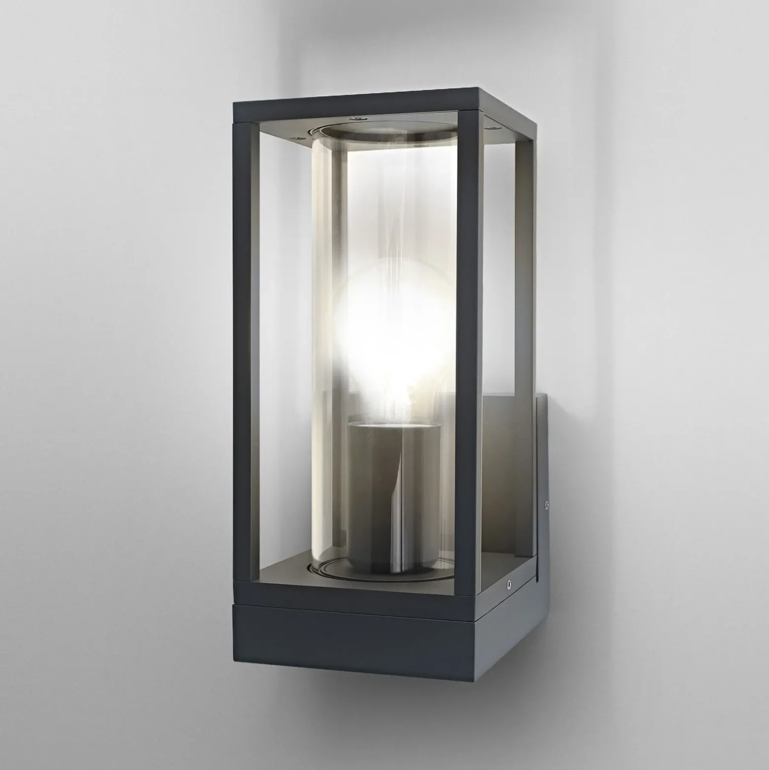 Aplique de exterior OSRAM ENDURA CLASSIC FRAME, gris oscuro IP44