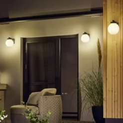 Aplique de exterior OSRAM ENDURA CLASSIC ERDA, gris oscuro, IP54