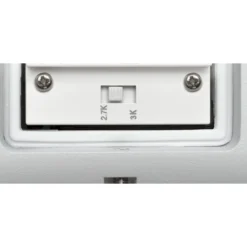 Aplique de exterior ovalada SLV up/down CCT 13,5 cm blanca