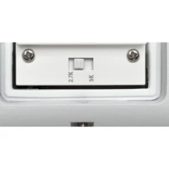 Aplique de exterior ovalada SLV up/down CCT 17,5 cm blanca