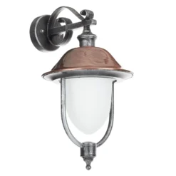 Aplique de exterior Peggy, colgante, cobre