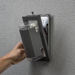 Aplique de exterior Potenza, Up & Down, antracita
