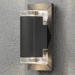 Aplique de exterior Potenza, Up & Down, antracita