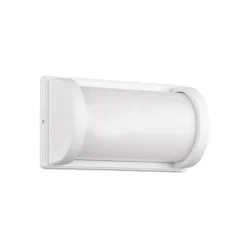 Aplique de exterior Puelo aluminio fundido, blanco