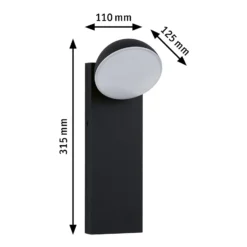 Aplique de exterior Puka LED de Paulmann