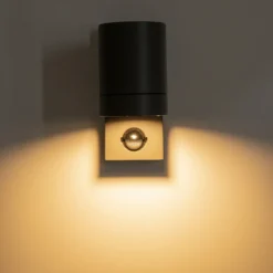 Aplique de exterior Rombe con sensor, 1 luz