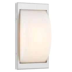Aplique de exterior 068SEN, sensor, acero inoxidable, 33 cm, E27