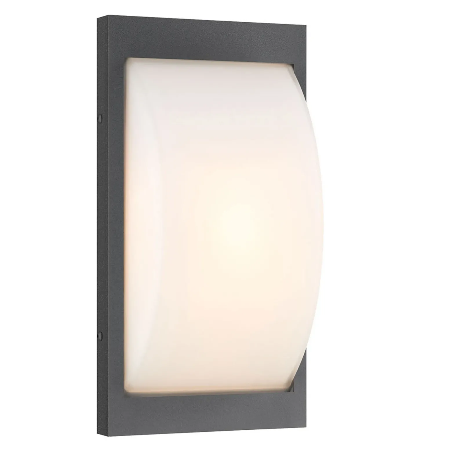 Aplique de exterior 069SEN, sensor, grafito, 33 cm, E27
