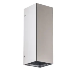 Aplique de exterior Senta, acero inoxidable