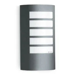 Aplique de exterior STEINEL L 12 en color antracita