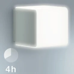 Aplique de exterior STEINEL L 830 SC Sensor, plata