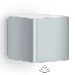 Aplique de exterior STEINEL L 840 SC Sensor, plata