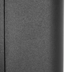 Aplique de exterior Tetje de PRIOS, negra, redonda, con sensor