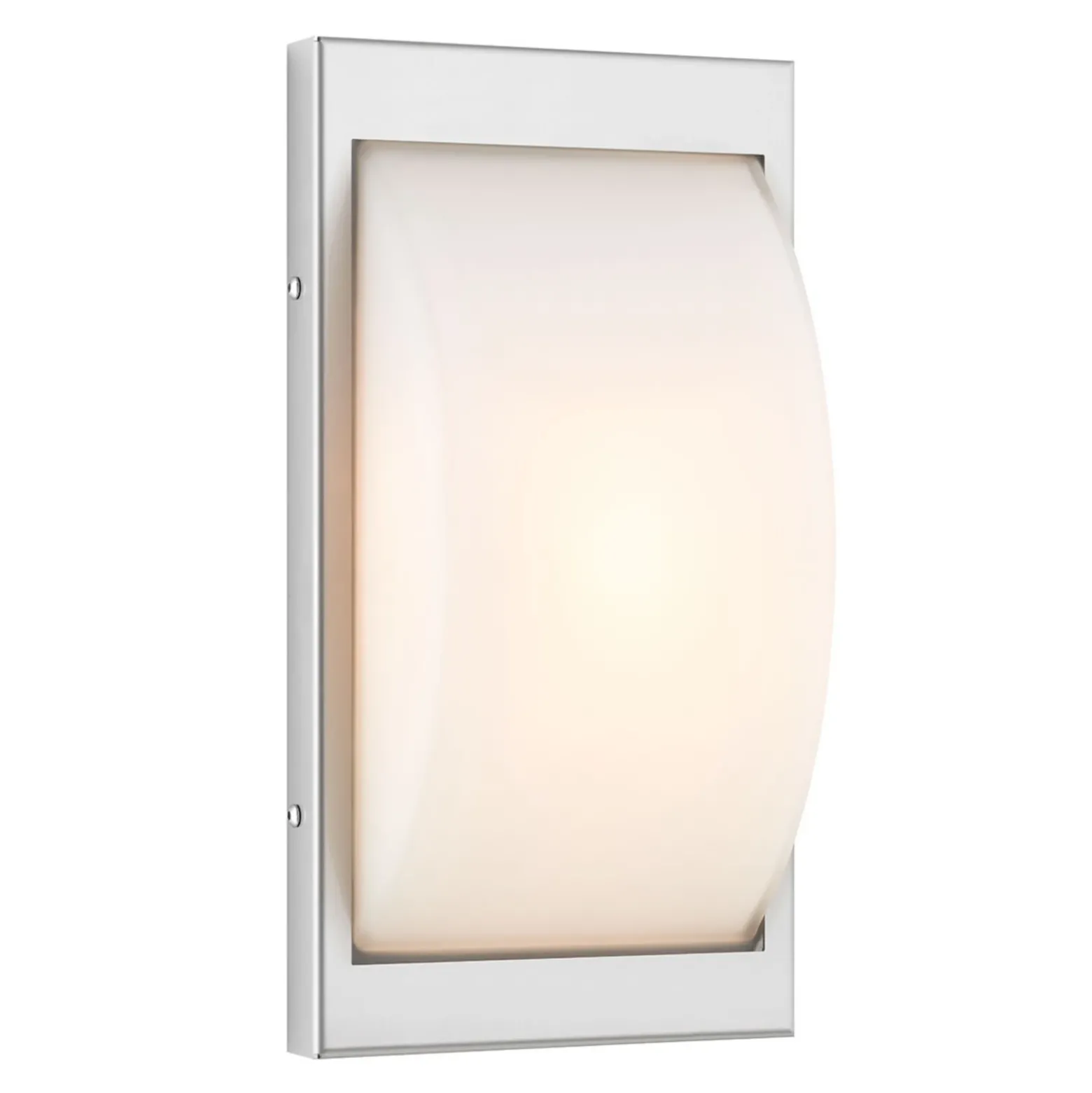 Aplique de exterior tipo 068, acero inoxidable, 33 cm de altura, E27